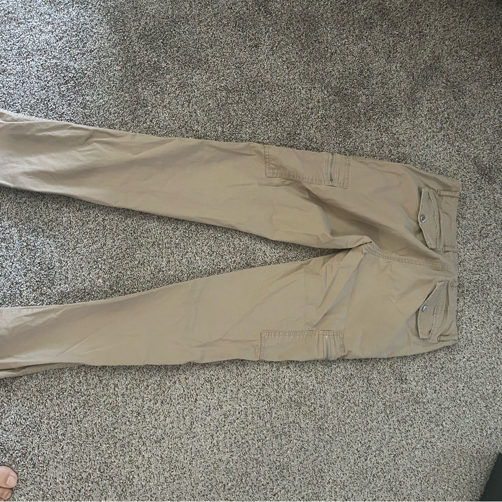 MICHAEL Michael Kors Tan Straight Leg Pants
